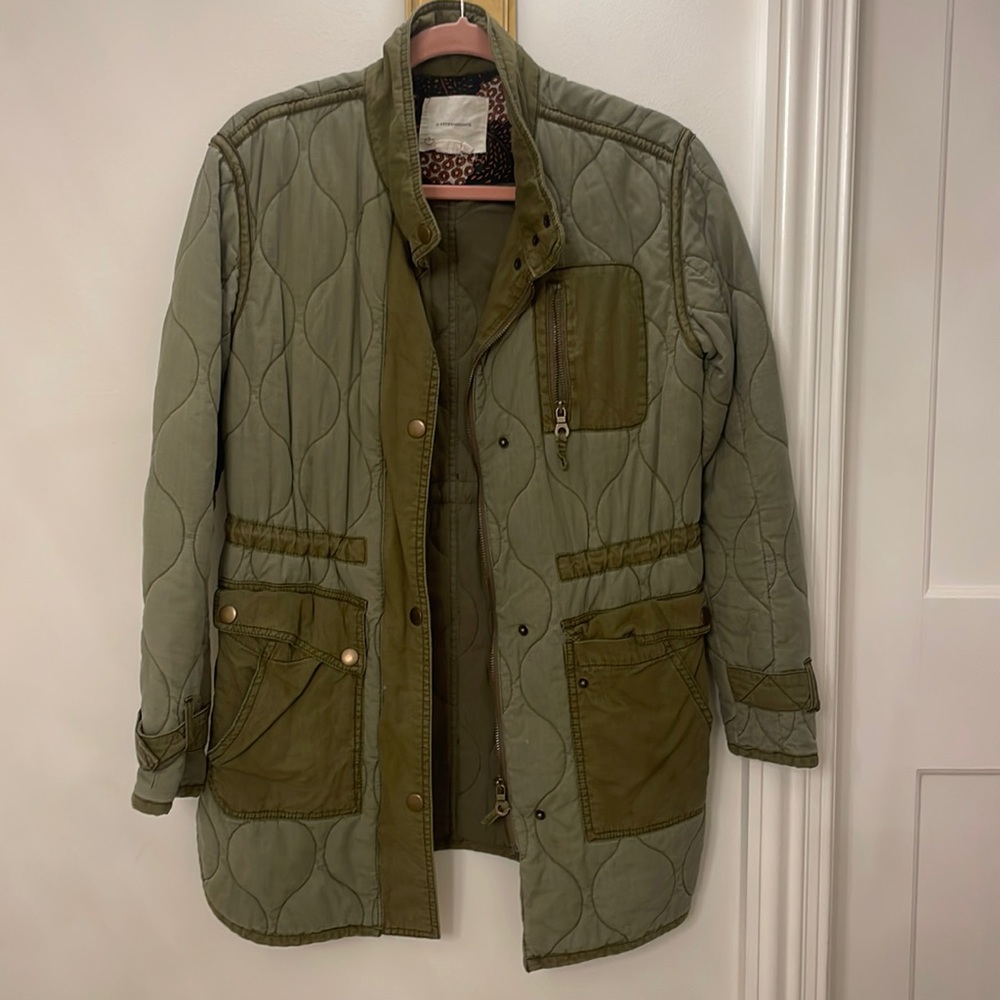 Xs anthropologie coat